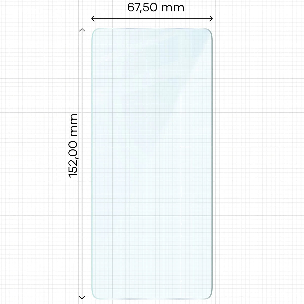 Gehärtetes Glas für Galaxy A52, Bizon Glass Clear Duo, 2 Stück
