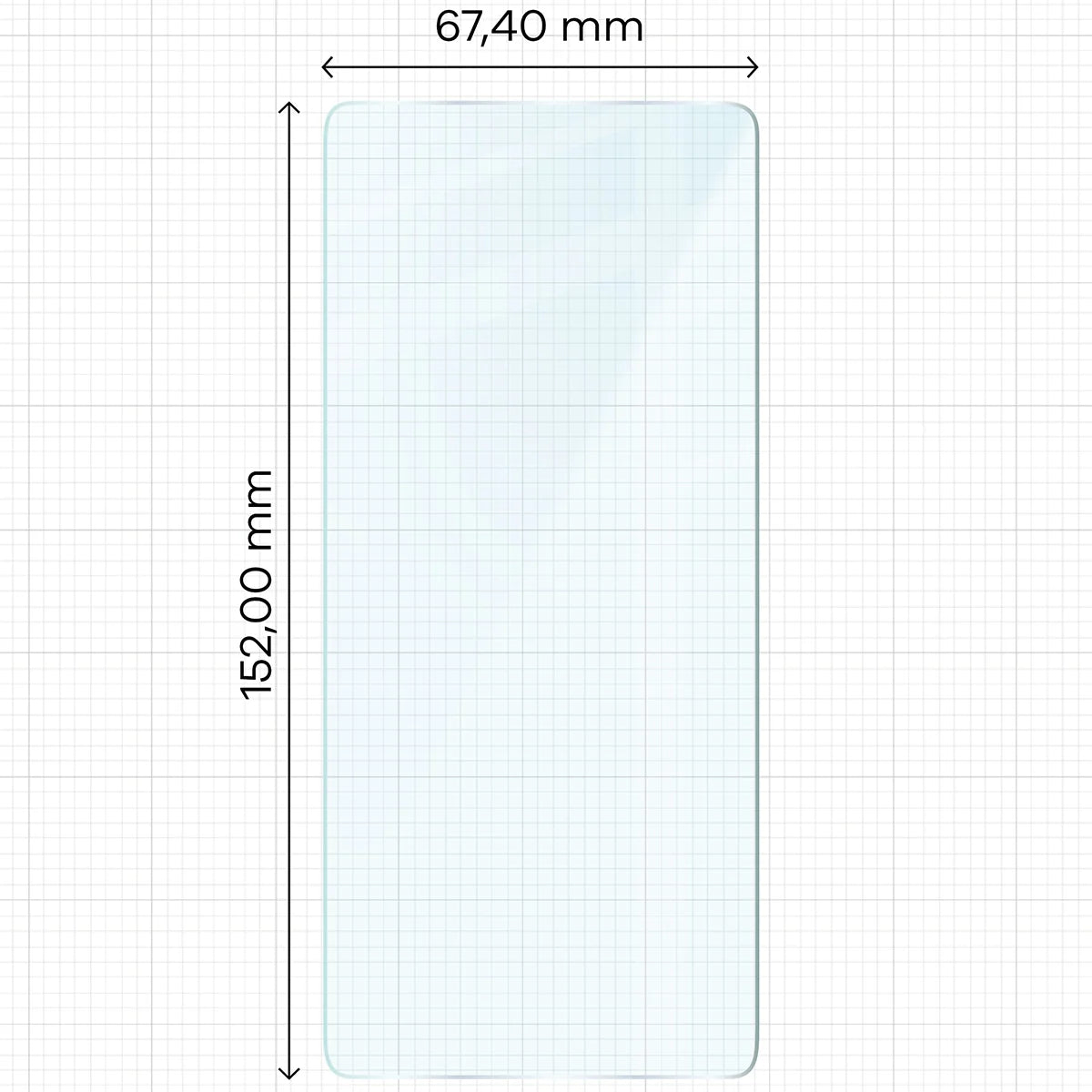 Gehärtetes Glas für Galaxy S20 FE, Bizon Glass Clear Duo, 2 Stück