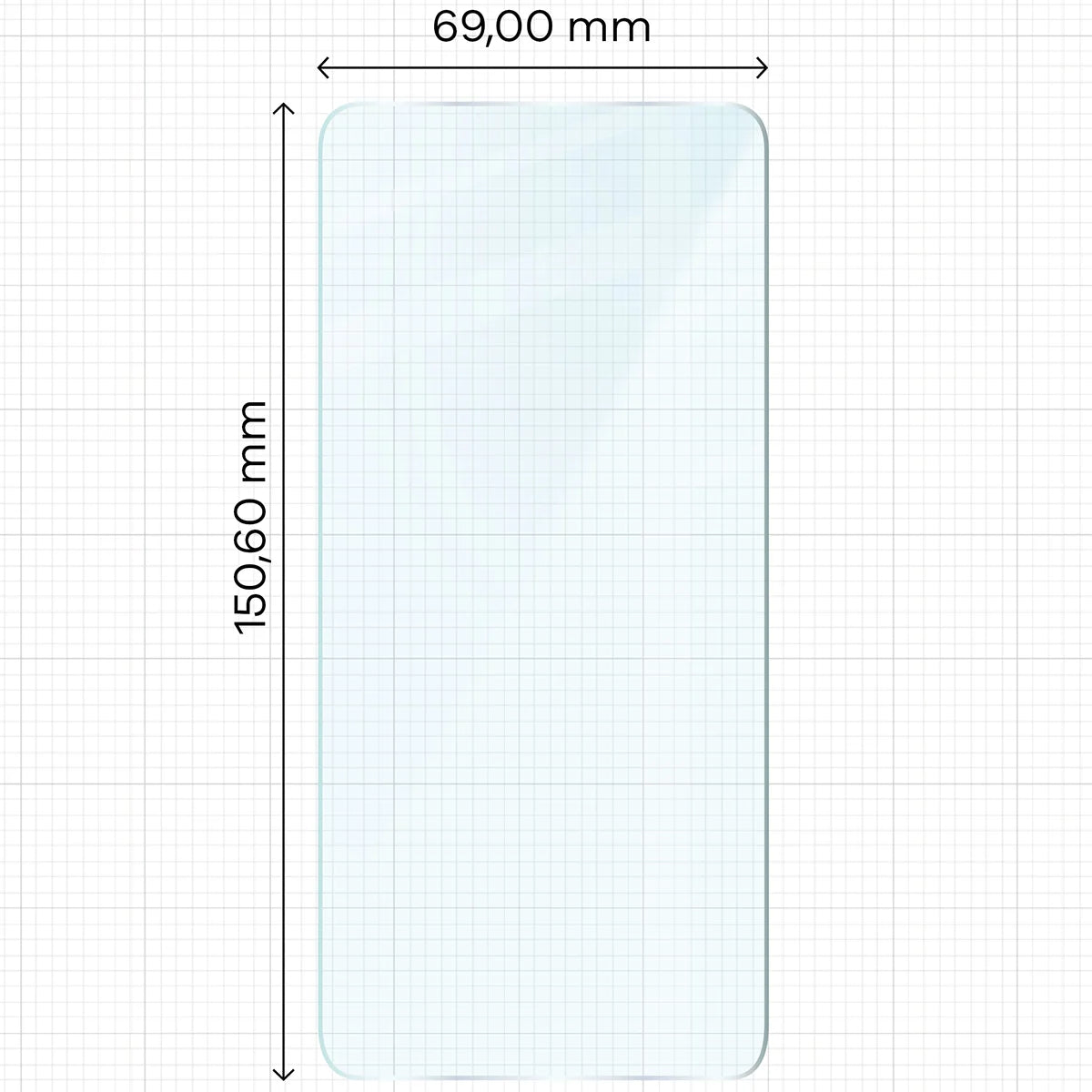 Gehärtetes Glas für Galaxy S21 FE, Bizon Glass Clear Duo, 2 Stück