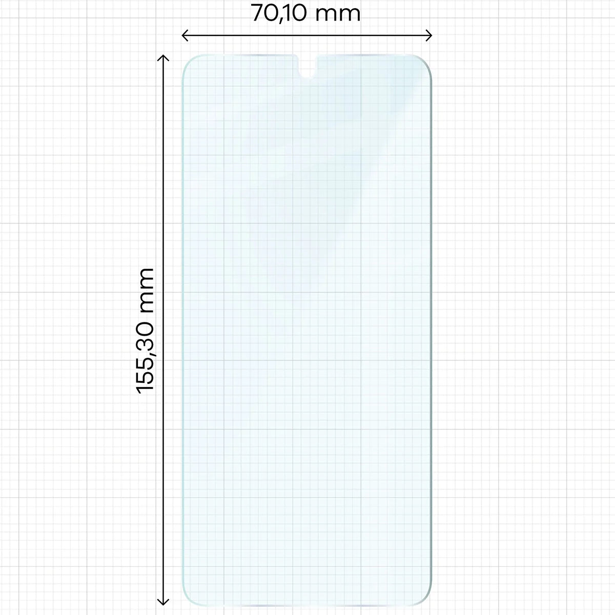 Gehärtetes Glas für Galaxy S21 Plus, Bizon Glass Clear Duo, 2 Stück