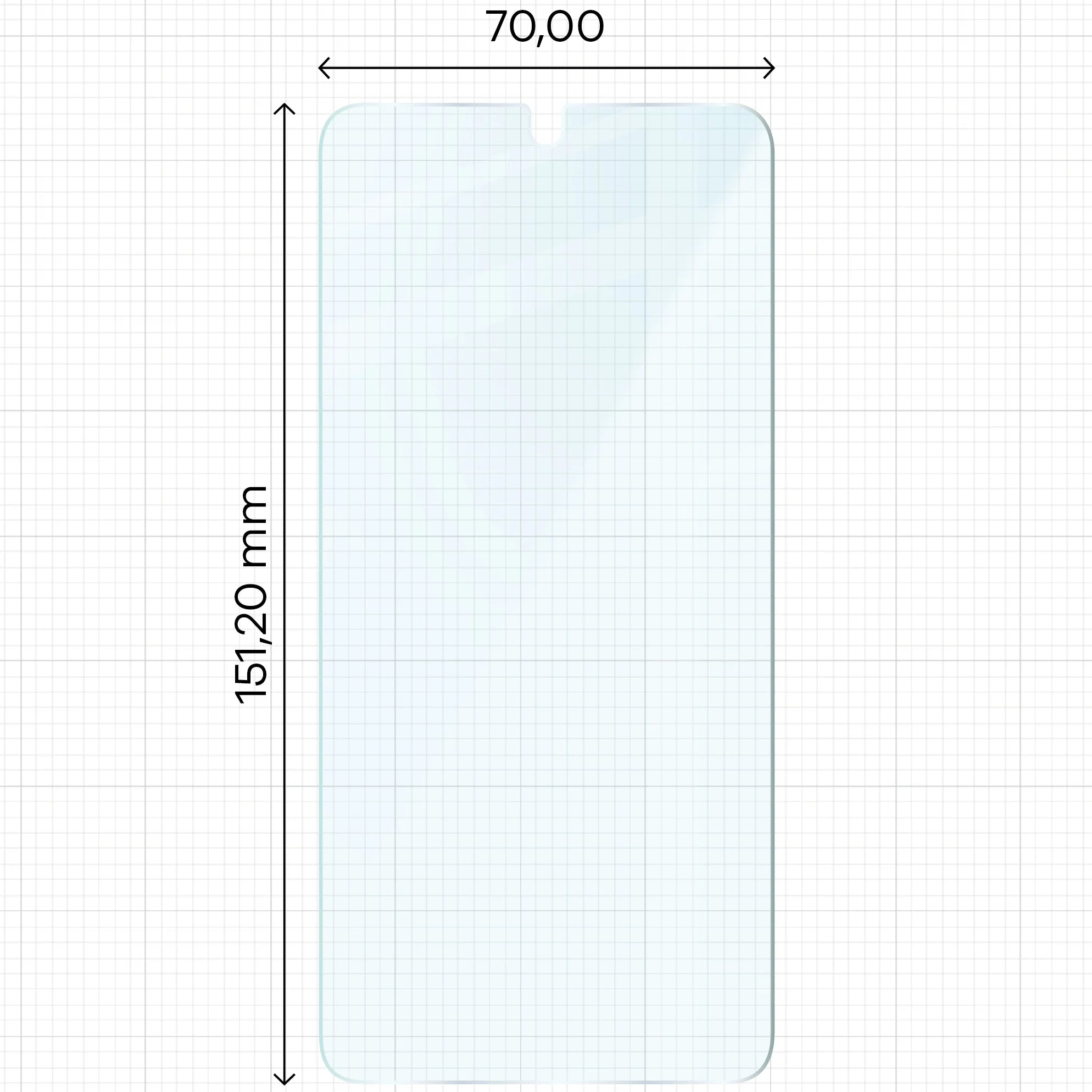 Gehärtetes Glas für Galaxy S22 Plus, Bizon Glass Clear Duo, 2 Stück