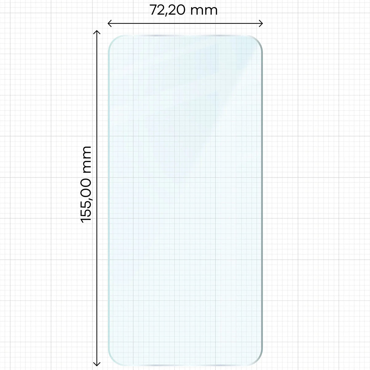 Gehärtetes Glas für Galaxy S25 Plus / Galaxy S24 Plus, Bizon Glass Clear Duo, 2 Stück
