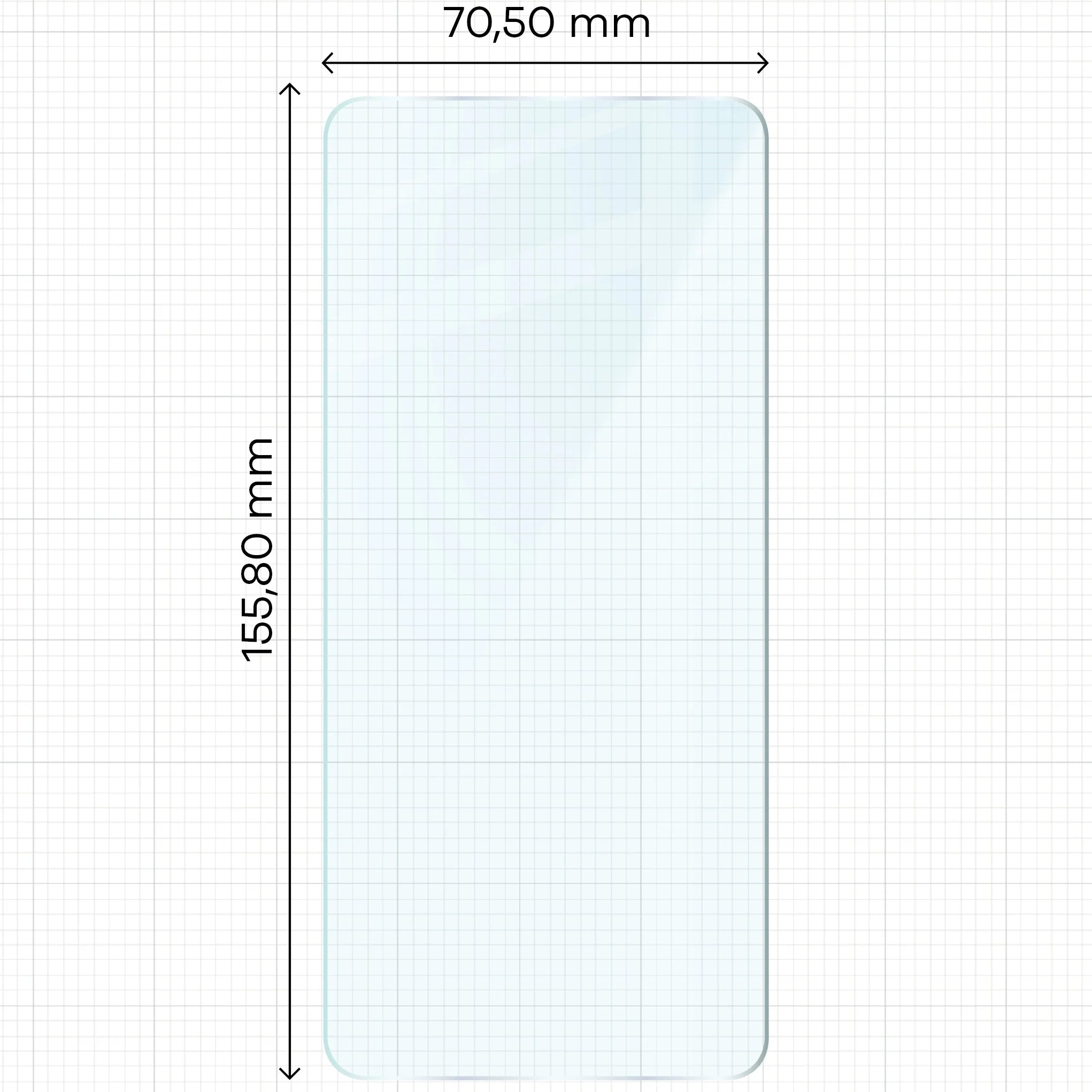 Gehärtetes Glas für Xiaomi 14T / 14T Pro, Bizon Glass Clear Duo, 2 Stück