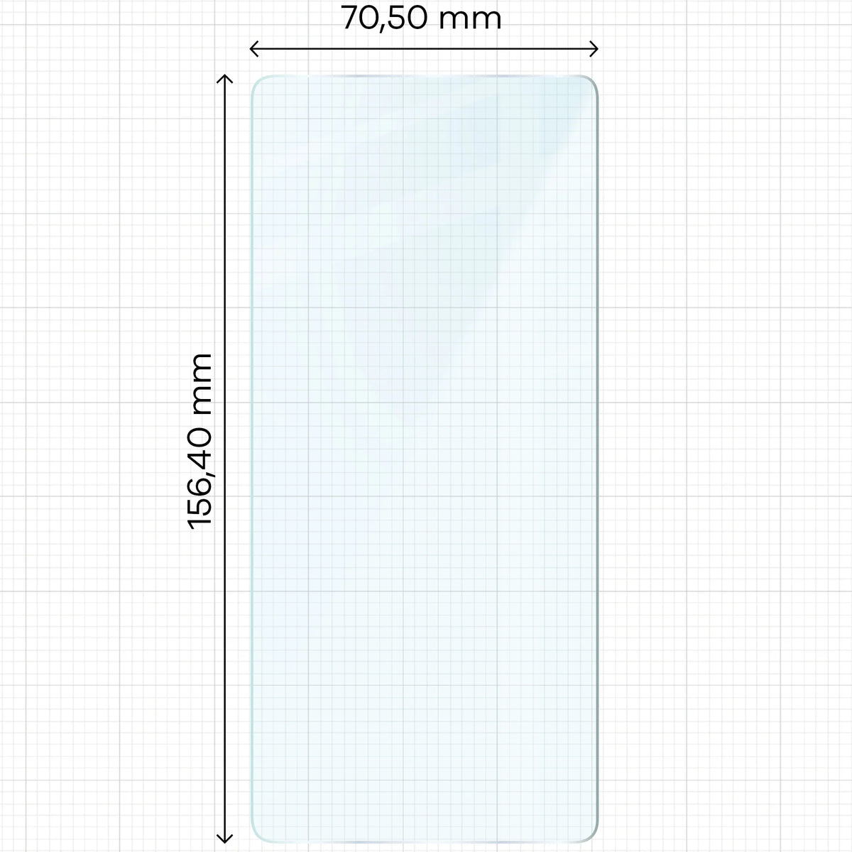 Gehärtetes Glas für Xiaomi POCO F5 / F5 Pro, Bizon Glass Clear Duo, 2 Stück