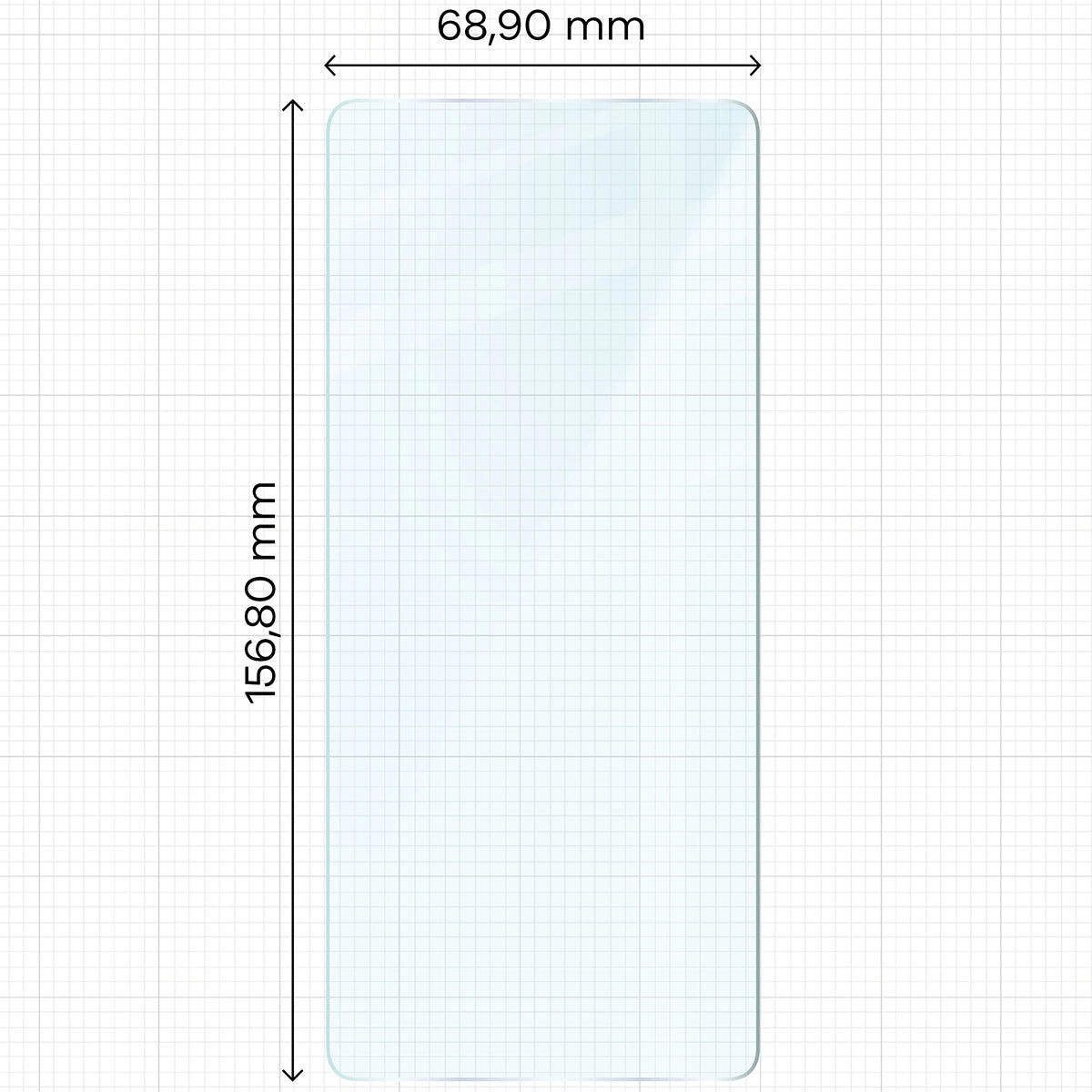 Gehärtetes Glas für Xiaomi Redmi Note 12 Pro 5G / Note 12 Pro Plus 5G, Bizon Glass Clear Duo, 2 Stück