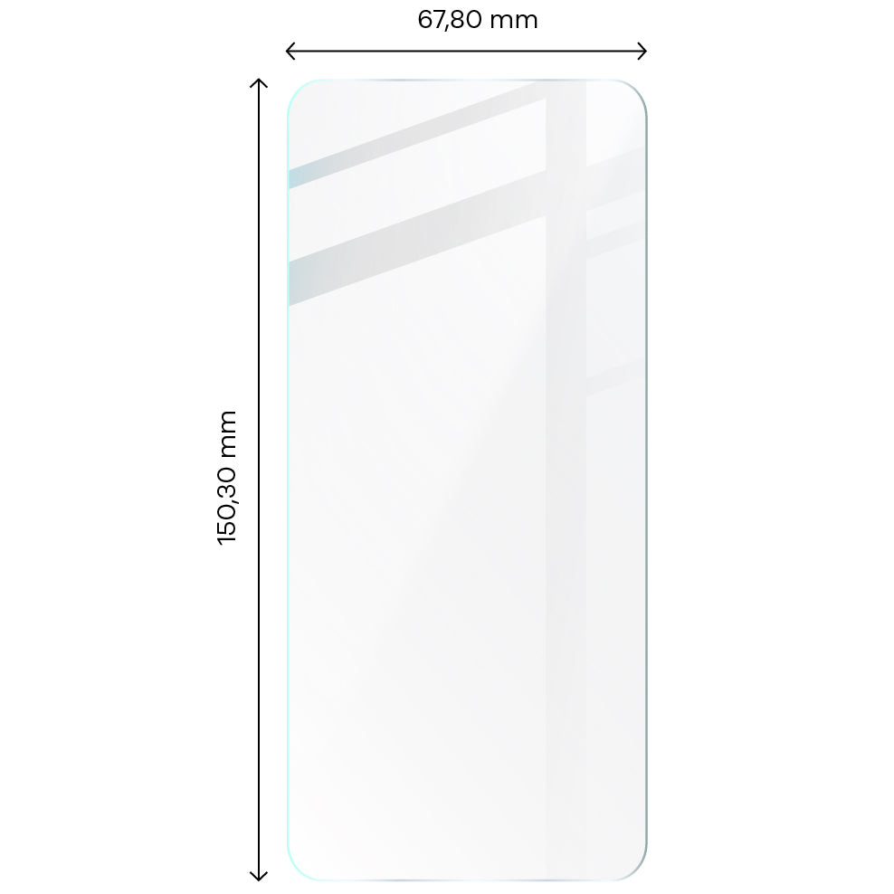 Gehärtetes Glas - 3 Stück + Kameraschutz für Galaxy S21 FE, Bizon Glass Clear Pack