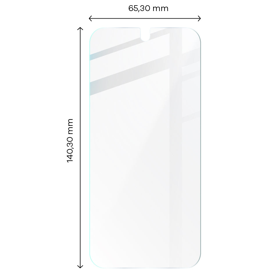 Gehärtetes Glas - 3 Stück + Kameraschutz für Galaxy S22, Bizon Glass Clear Pack