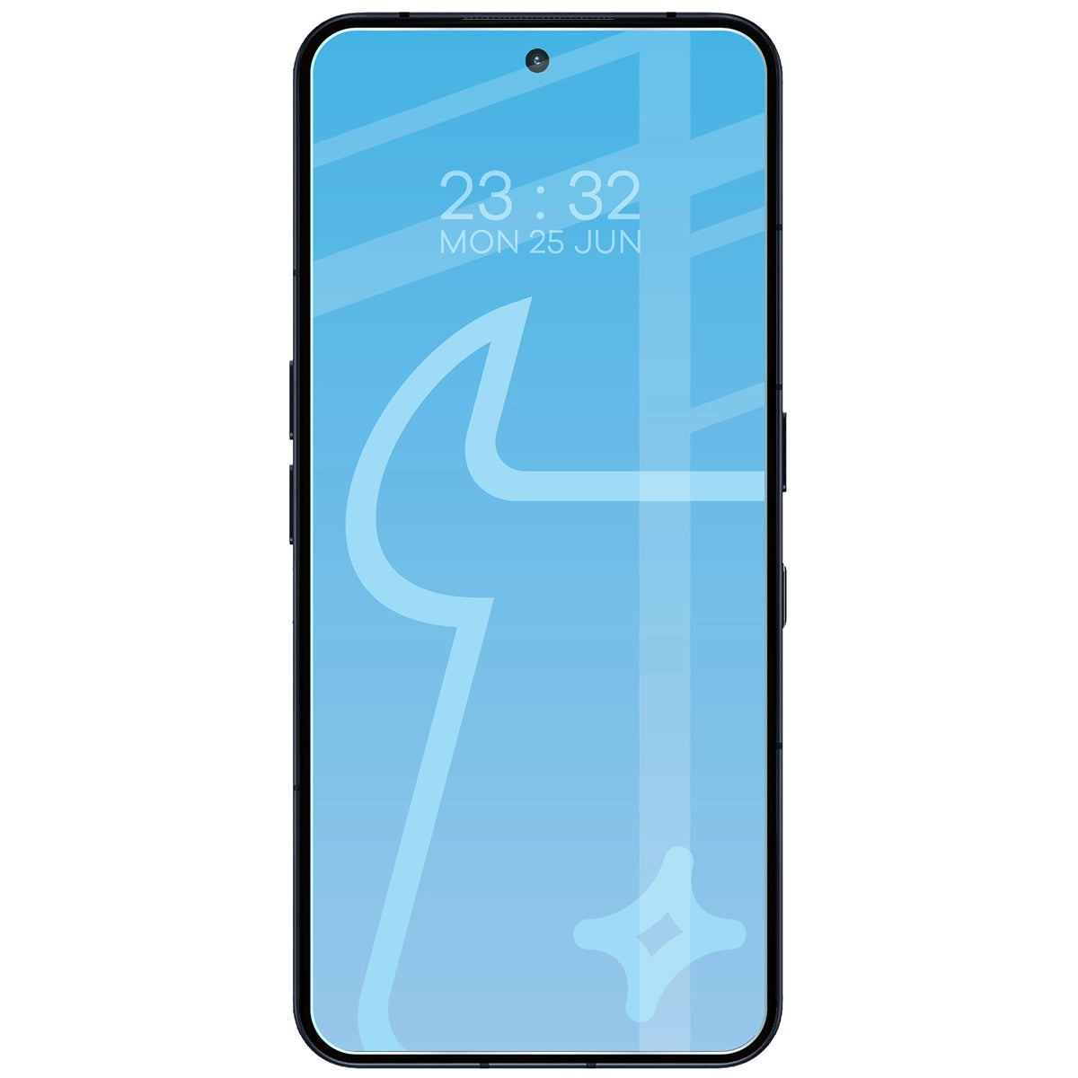 Gehärtetes Glas für Nothing Phone (3), Bizon Glass Clear Duo, 2 Stück (3/4)