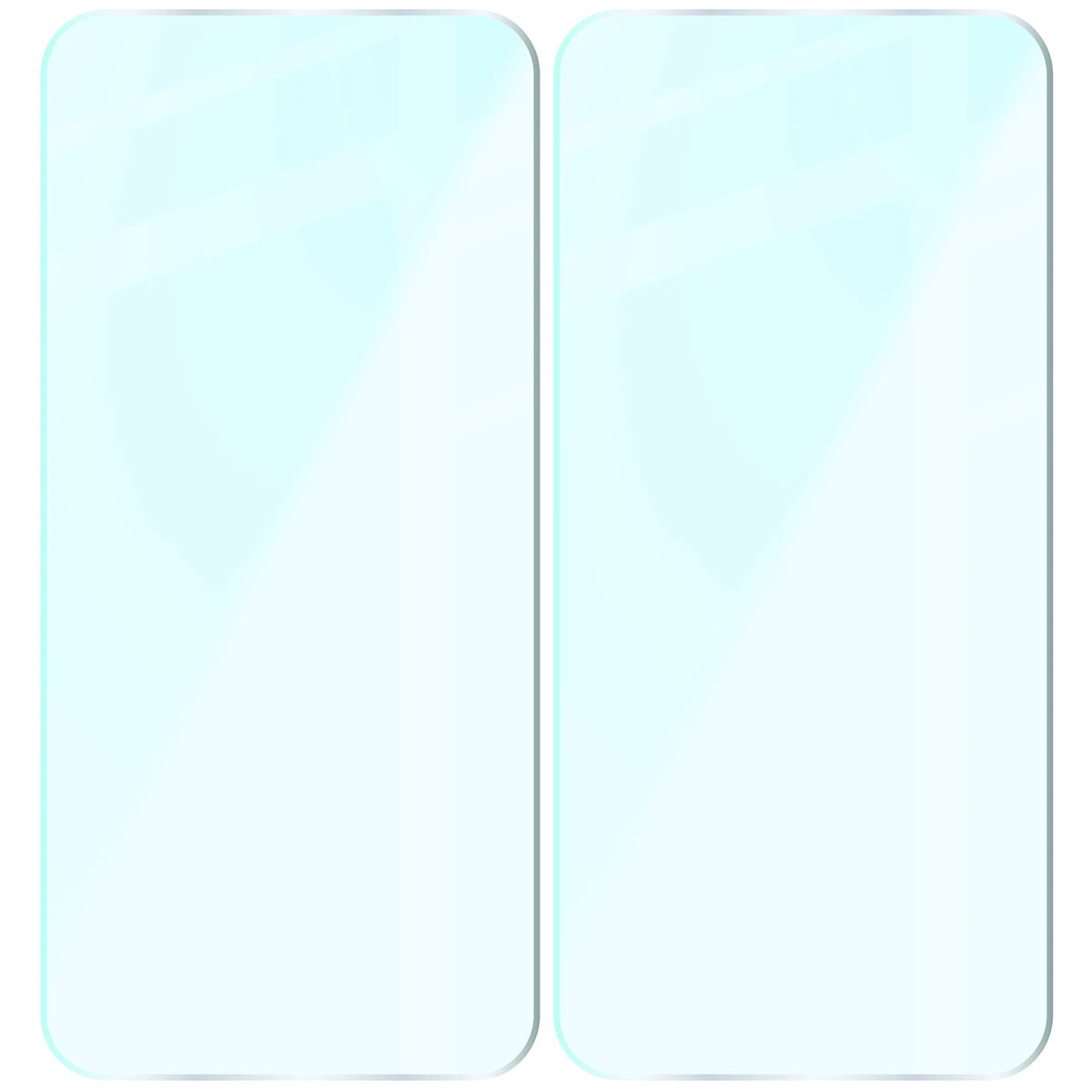 Gehärtetes Glas für Oppo Reno16 / Reno16 Pro 5G, Bizon Glass Clear Duo, 2 Stück (4/4)
