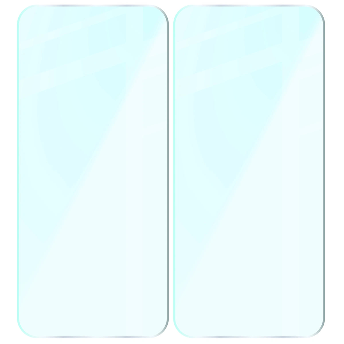 Gehärtetes Glas für Realme 16 5G, Bizon Glass Clear Duo, 2 Stück
