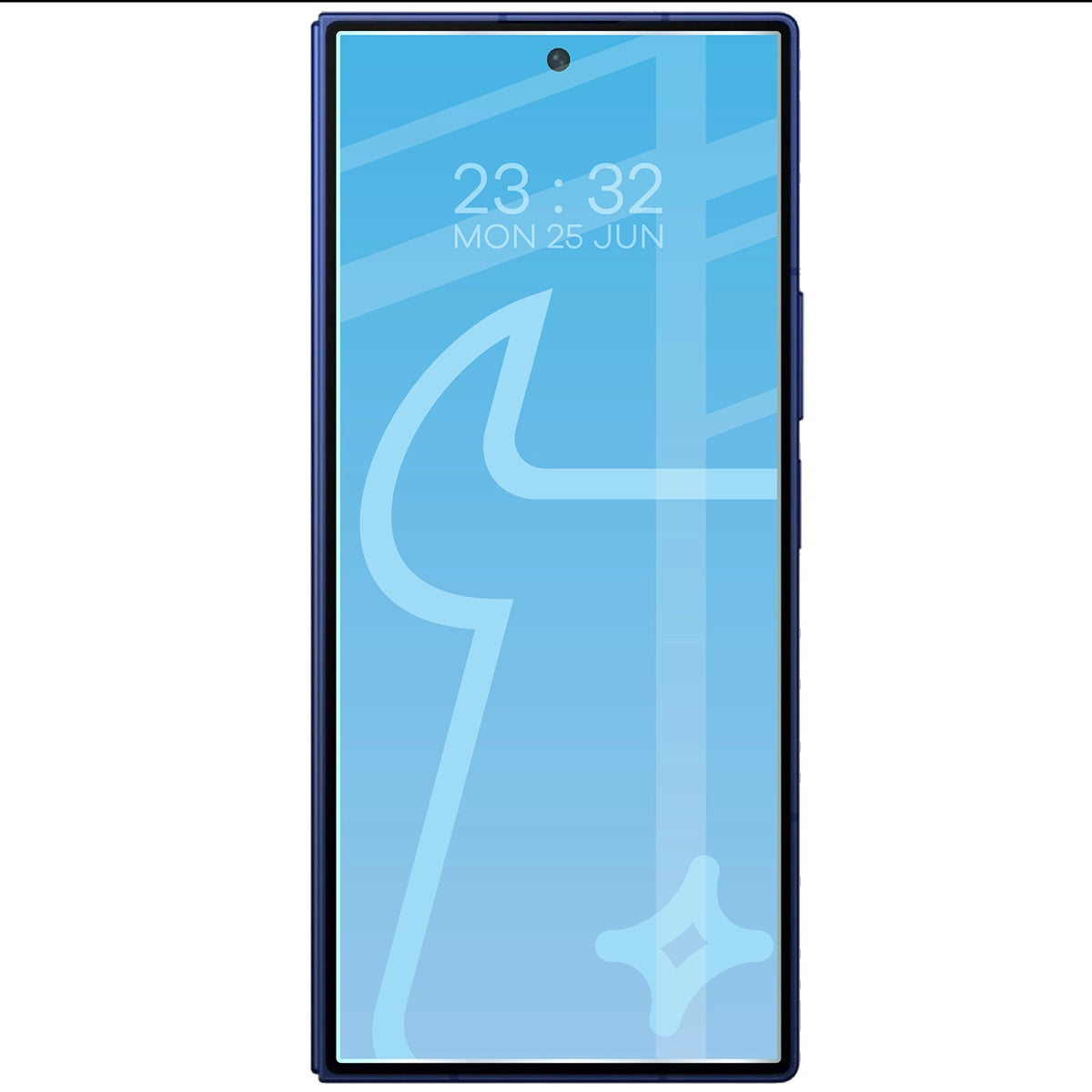 Gehärtetes Glas für Galaxy Z Fold7, Bizon Glass Clear Duo, 2 Stück (3/4)