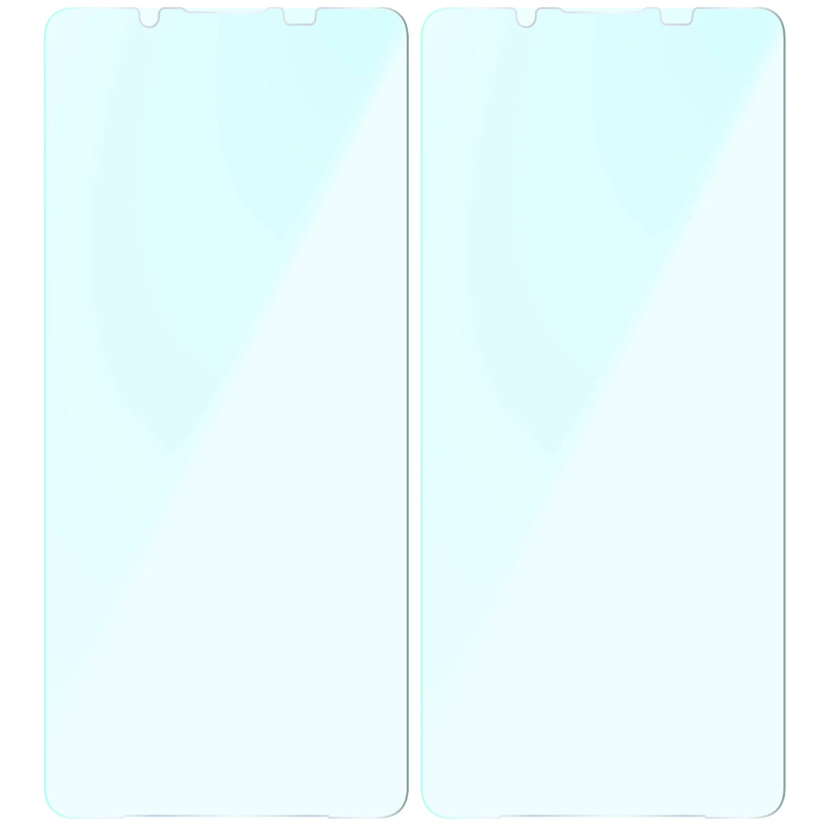 Gehärtetes Glas für Sony Xperia 1 VII, Bizon Glass Clear Duo, 2 Stück (4/4)