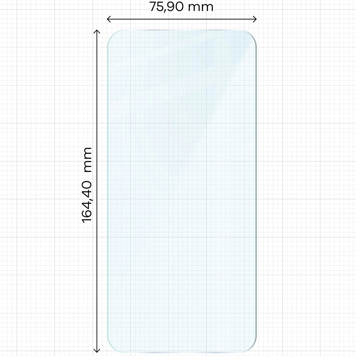 Gehärtetes Glas für Xiaomi Redmi 15 4G / 5G, Bizon Glass Clear Duo, 2 Stück