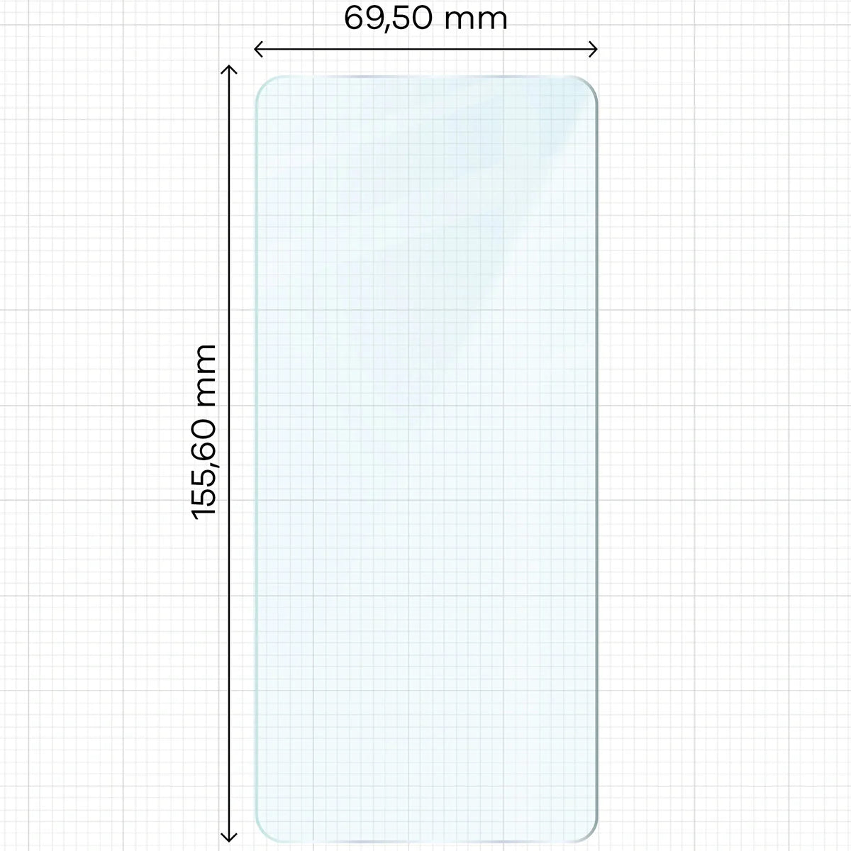 Gehärtetes Glas - 3 Stück + Kameraschutz für Motorola Moto G86 5G, Bizon Glass Clear Pack