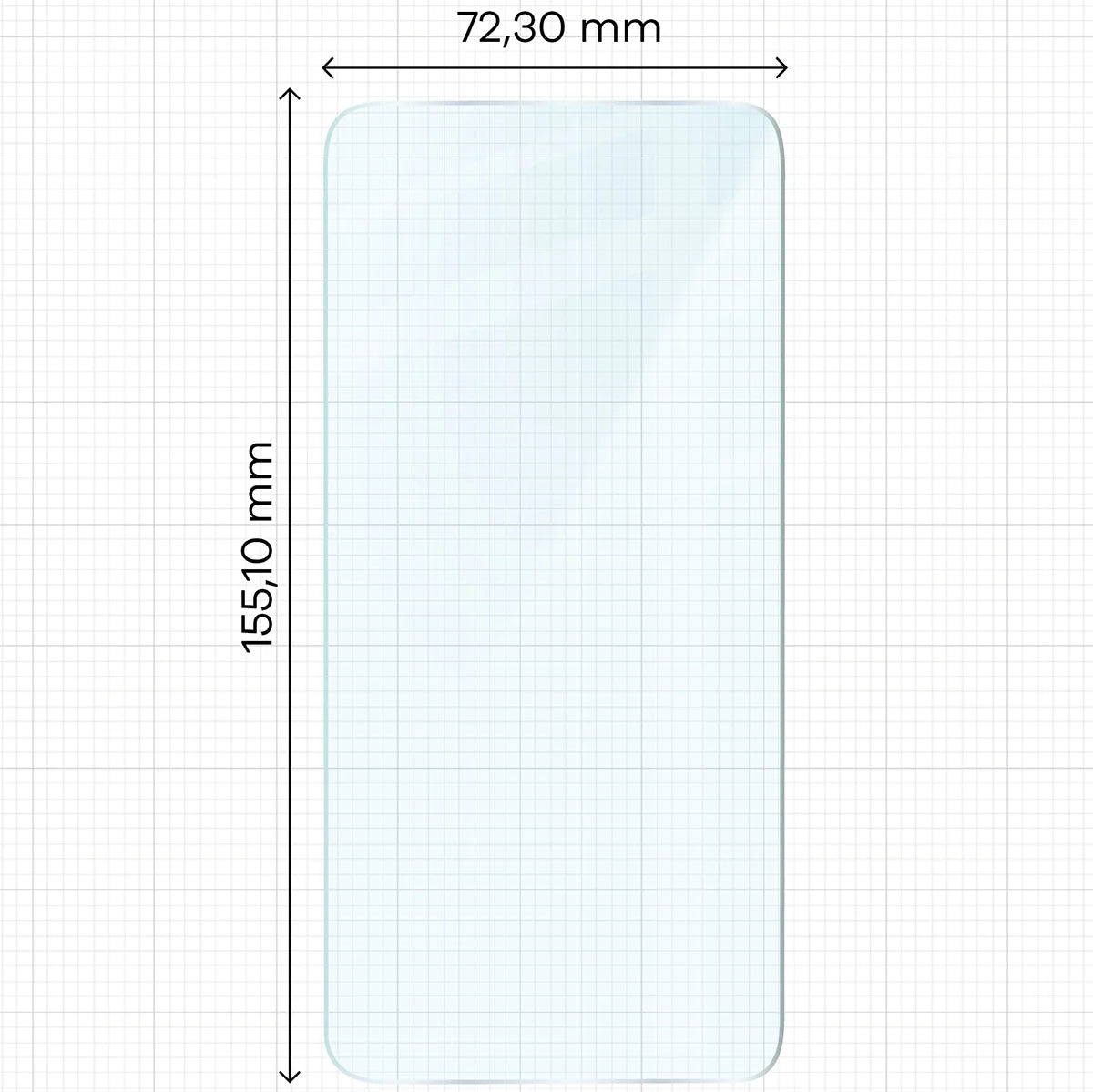 Gehärtetes Glas - 3 Stück + Kameraschutz für Galaxy S26 Plus, Bizon Glass Clear Pack