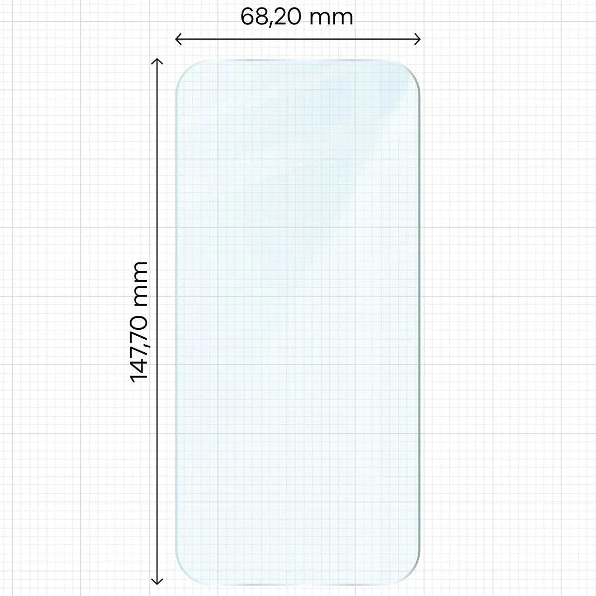 Gehärtetes Glas - 3 Stück + Kameraschutz für Xiaomi 17, Bizon Glass Clear Pack
