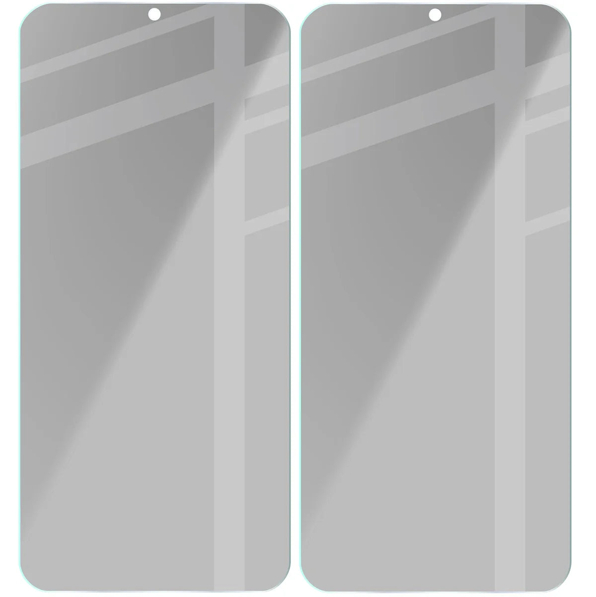 Gehärtetes Glas mit Privatschutzfilter für Galaxy S25 Plus / S24 Plus, Bizon Glass Clear Shadow Duo, getönt, 2 Stück