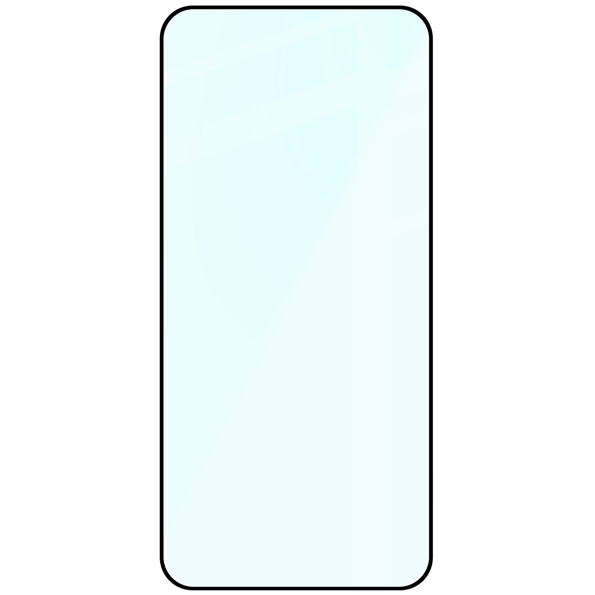 Gehärtetes Glas für Xiaomi 17T Pro, Bizon Glass Edge, Schwarzer Rahmen