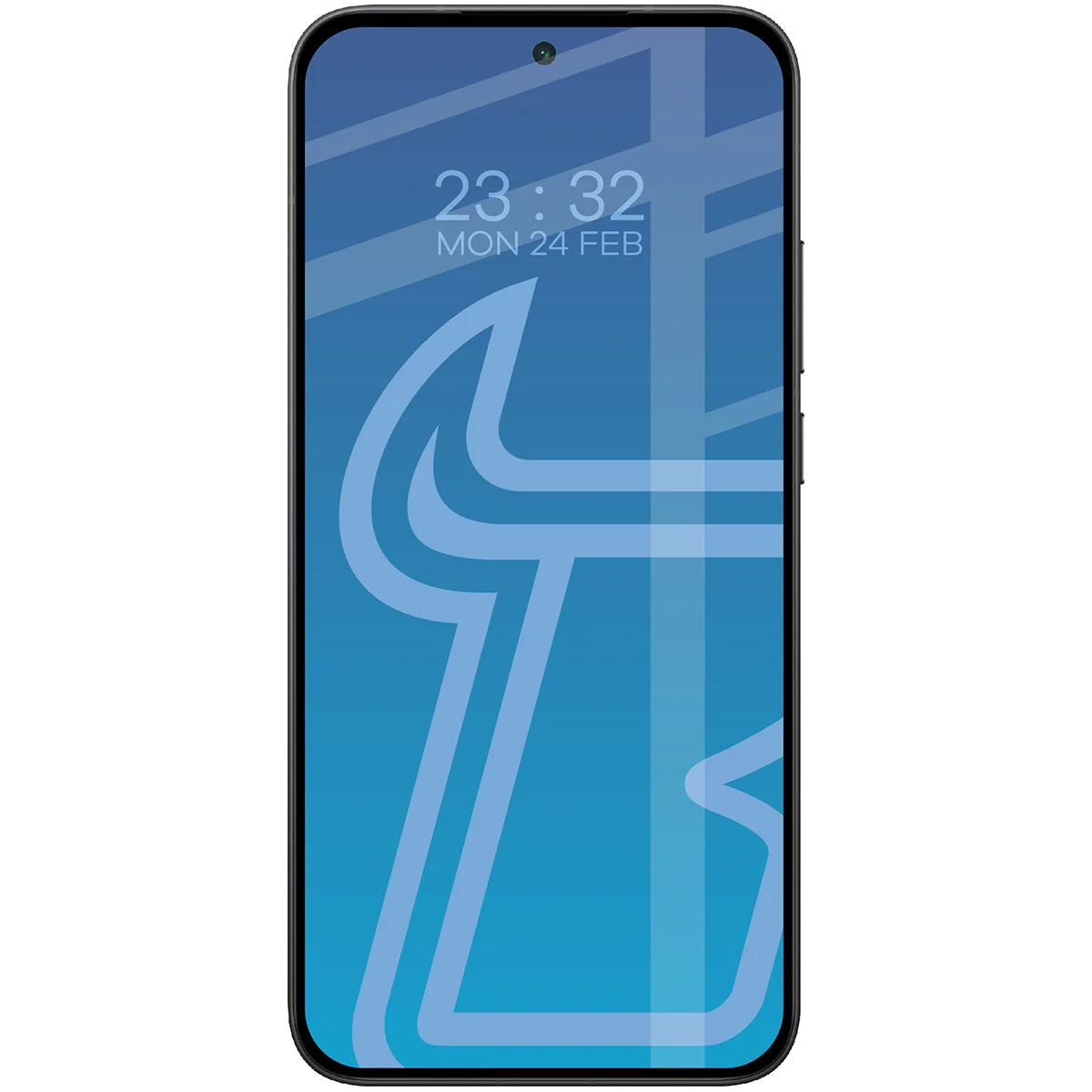 Gehärtetes Glas für Xiaomi POCO F7, Bizon Glass Edge, Schwarzer Rahmen