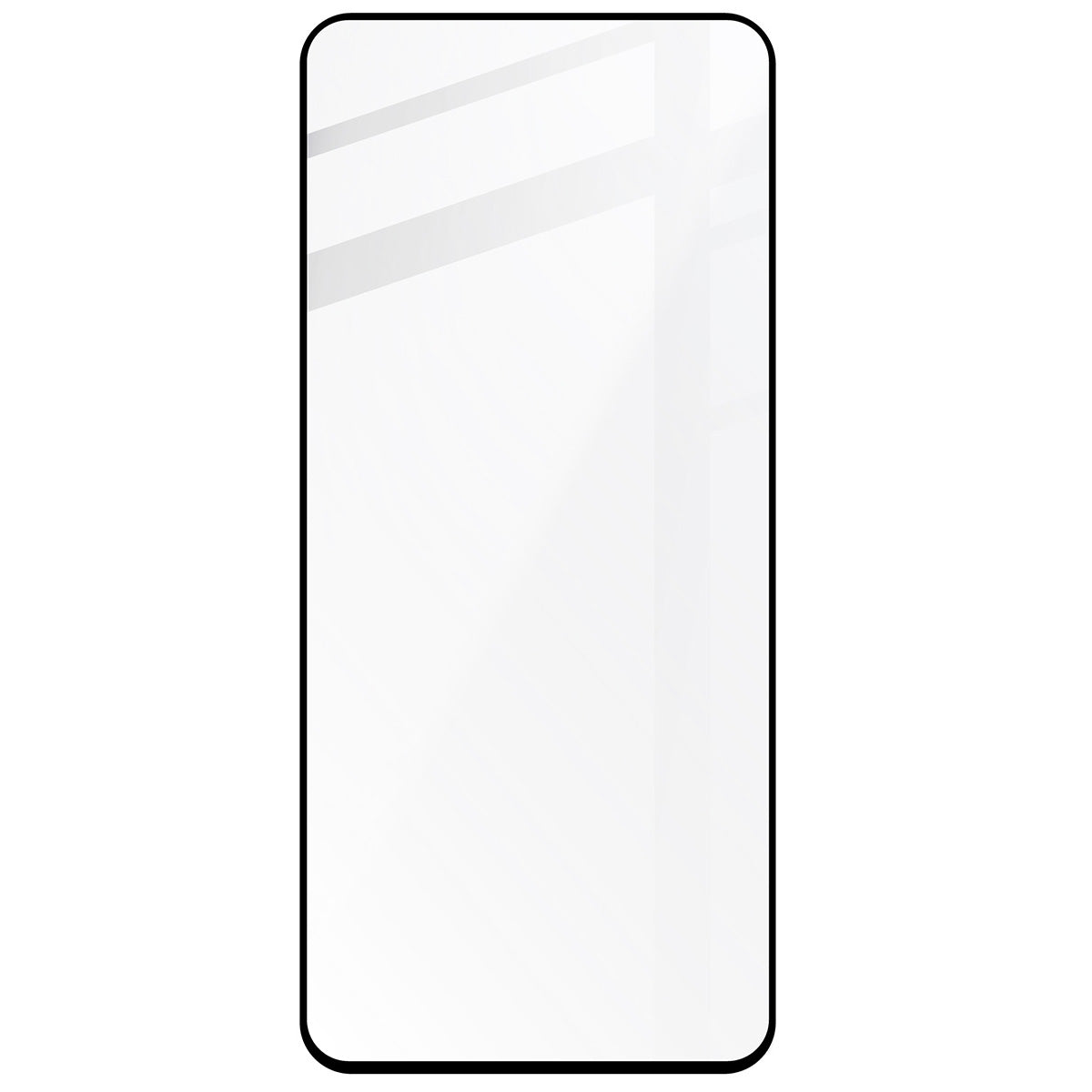 Gehärtetes Glas für OnePlus Nord CE4 Lite 5G, Bizon Glass Edge, Schwarz