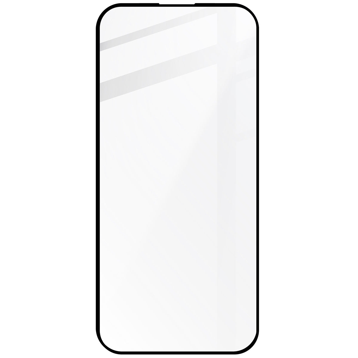 Gehärtetes Glas - 2 Stück + Kameraschutz für iPhone 16 Pro Max, Bizon Glass Edge Pack, Schwarz