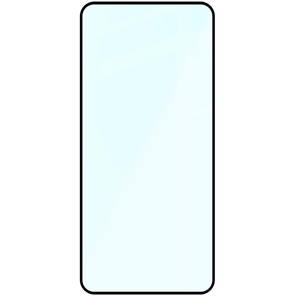 Gehärtetes Glas - 2 Stück + Kameraschutz für Oppo Reno13, Bizon Glass Edge Pack, Schwarz