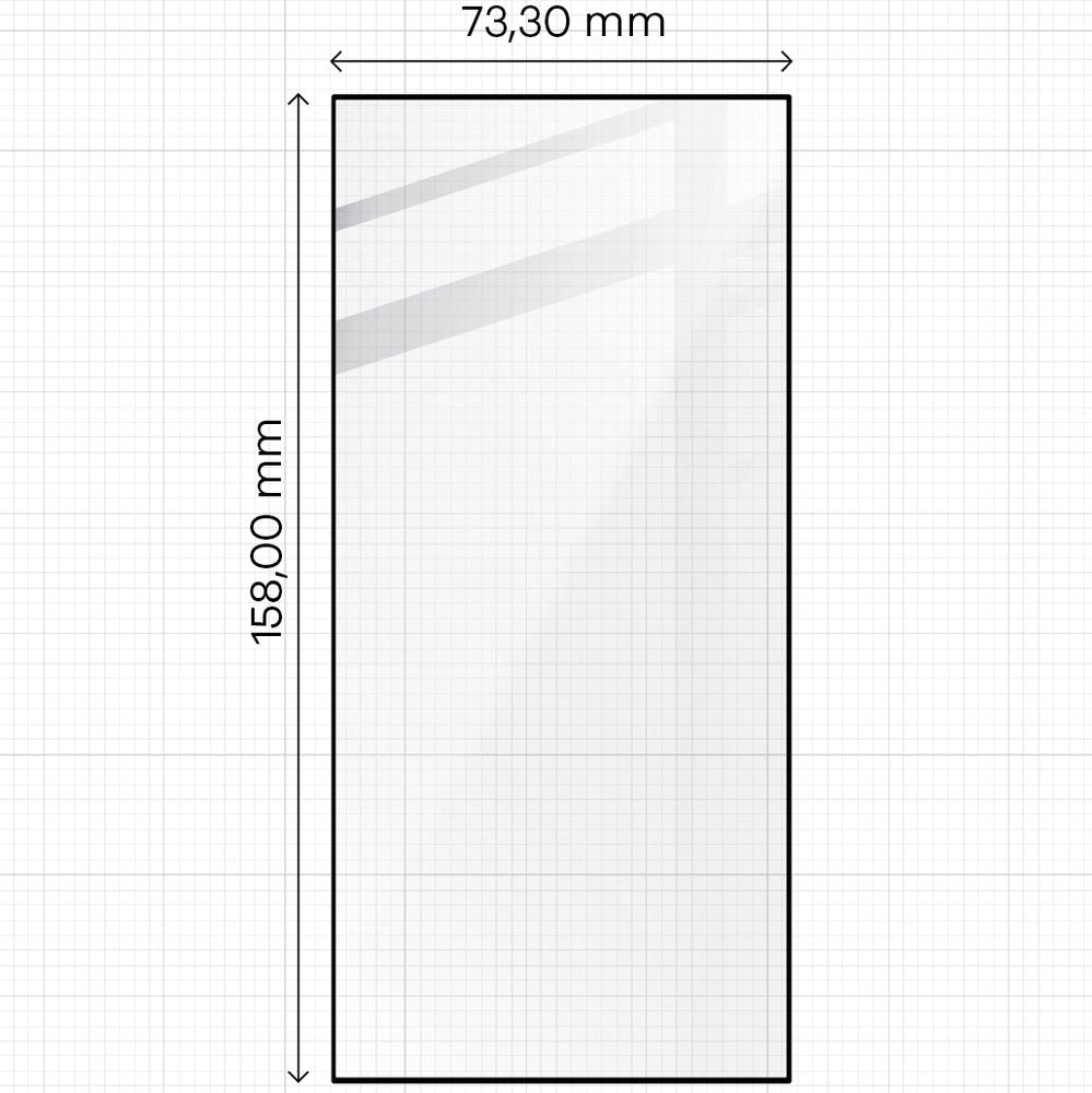 Gehärtetes Glas 2 Stück + Kameraschutz für Galaxy S24 Ultra, Bizon Glass Edge Pack, Schwarz