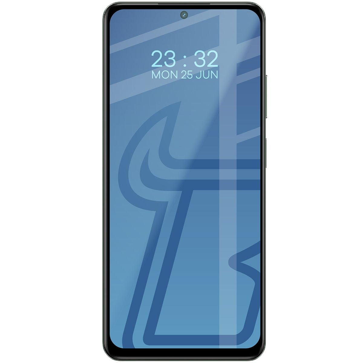 Gehärtetes Glas für Realme 12 5G/12x 5G, Bizon Glass Edge, Schwarz