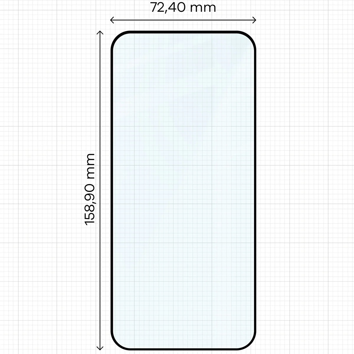 Gehärtetes Glas - 2 Stück + Kameraschutz für Honor Magic8 Lite, Bizon Glass Edge Pack, Schwarz