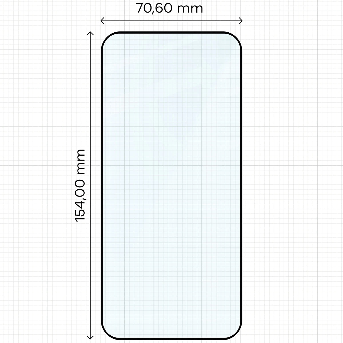 Gehärtetes Glas - 2 Stück + Kameraschutz für Oppo Reno 15 F / FS, Bizon Glass Edge Pack, Schwarz