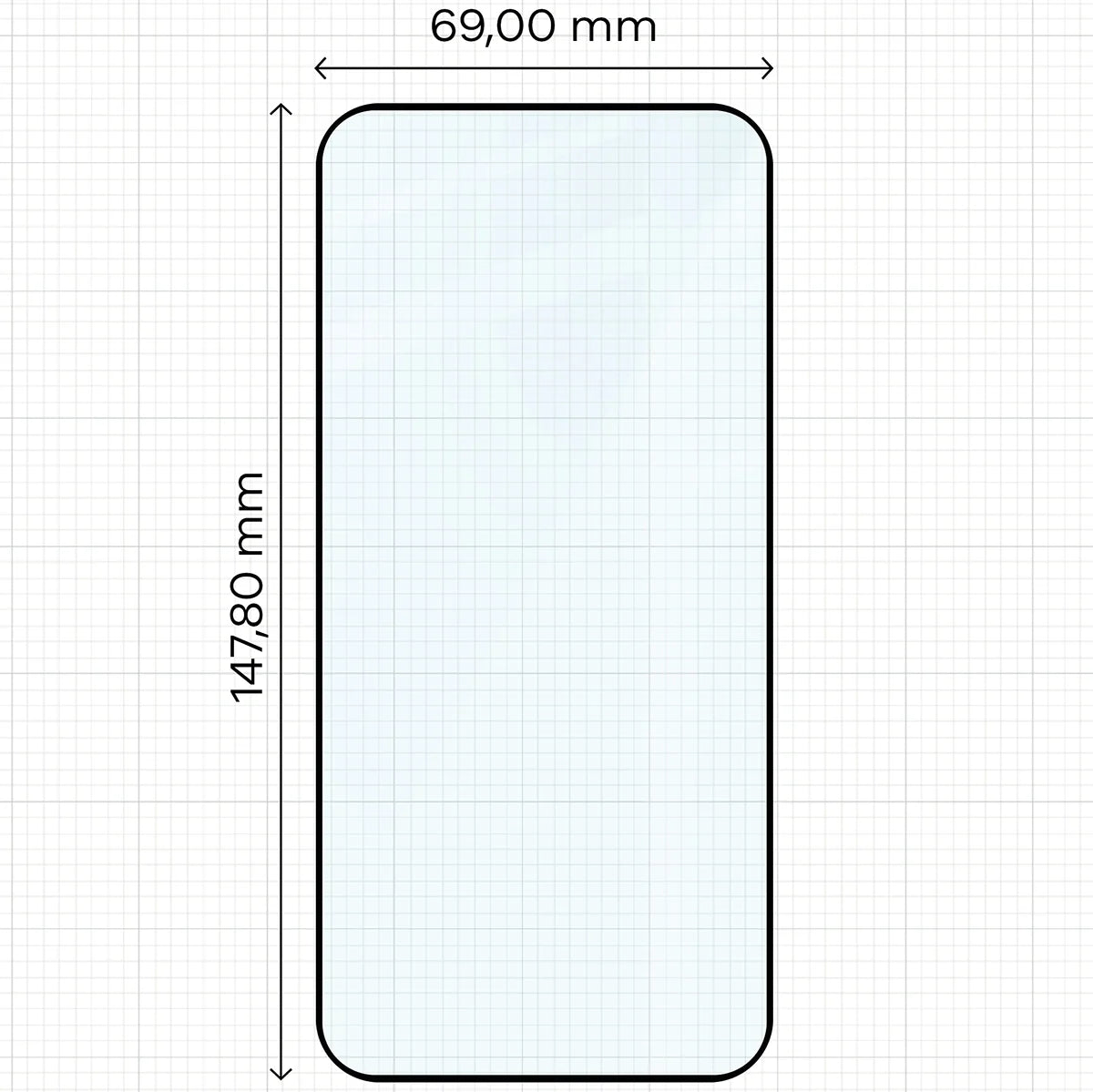 Gehärtetes Glas - 2 Stück + Kameraschutz für Oppo Reno 15 Pro, Bizon Glass Edge Pack, Schwarz