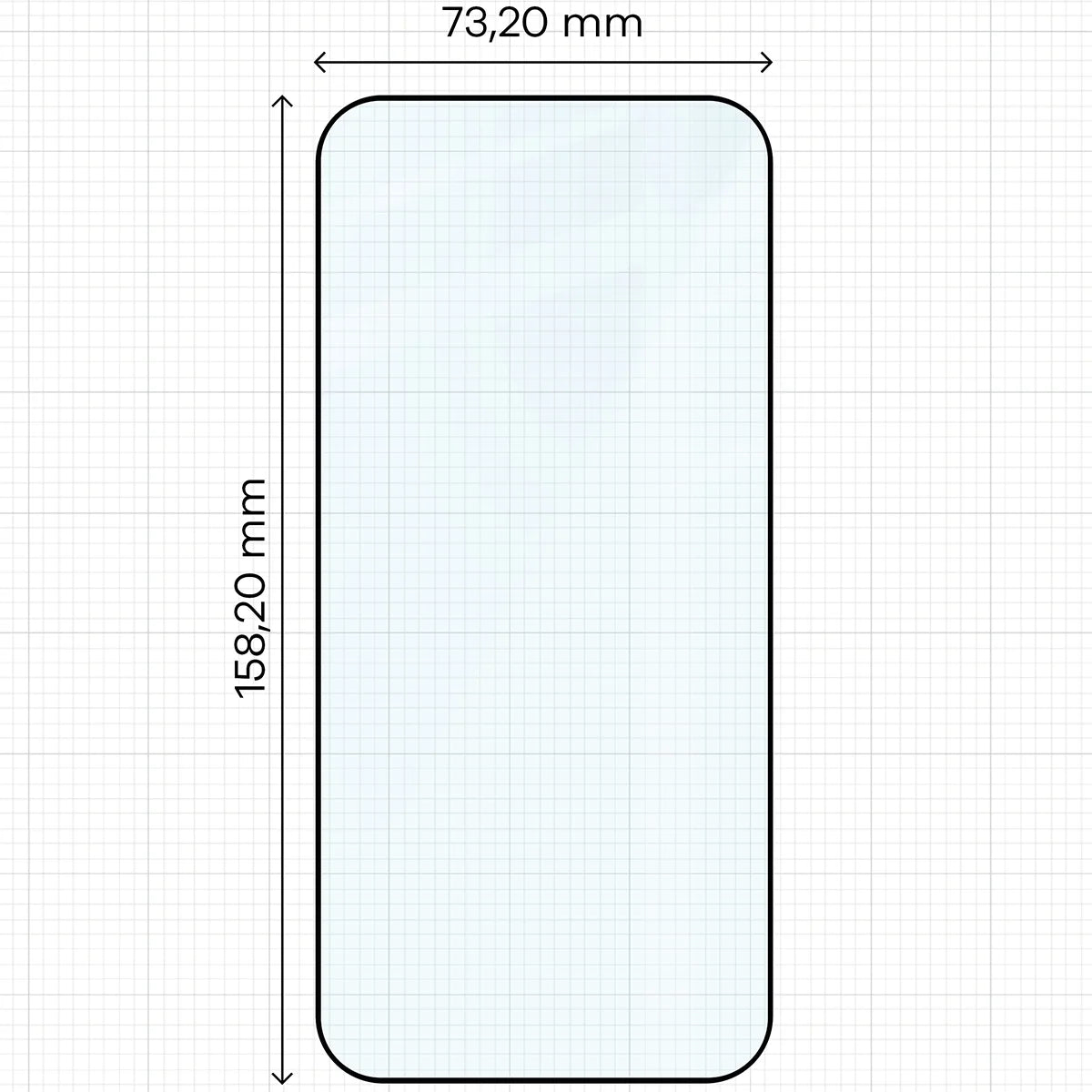 Gehärtetes Glas - 2 Stück + Kameraschutz für Realme 16 Pro 5G, Bizon Glass Edge Pack, Schwarz