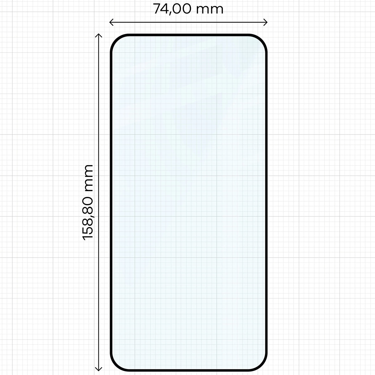 Gehärtetes Glas - 2 Stück + Kameraschutz für Xiaomi Redmi Note 15 Pro 5G, Bizon Glass Edge Pack, Schwarz