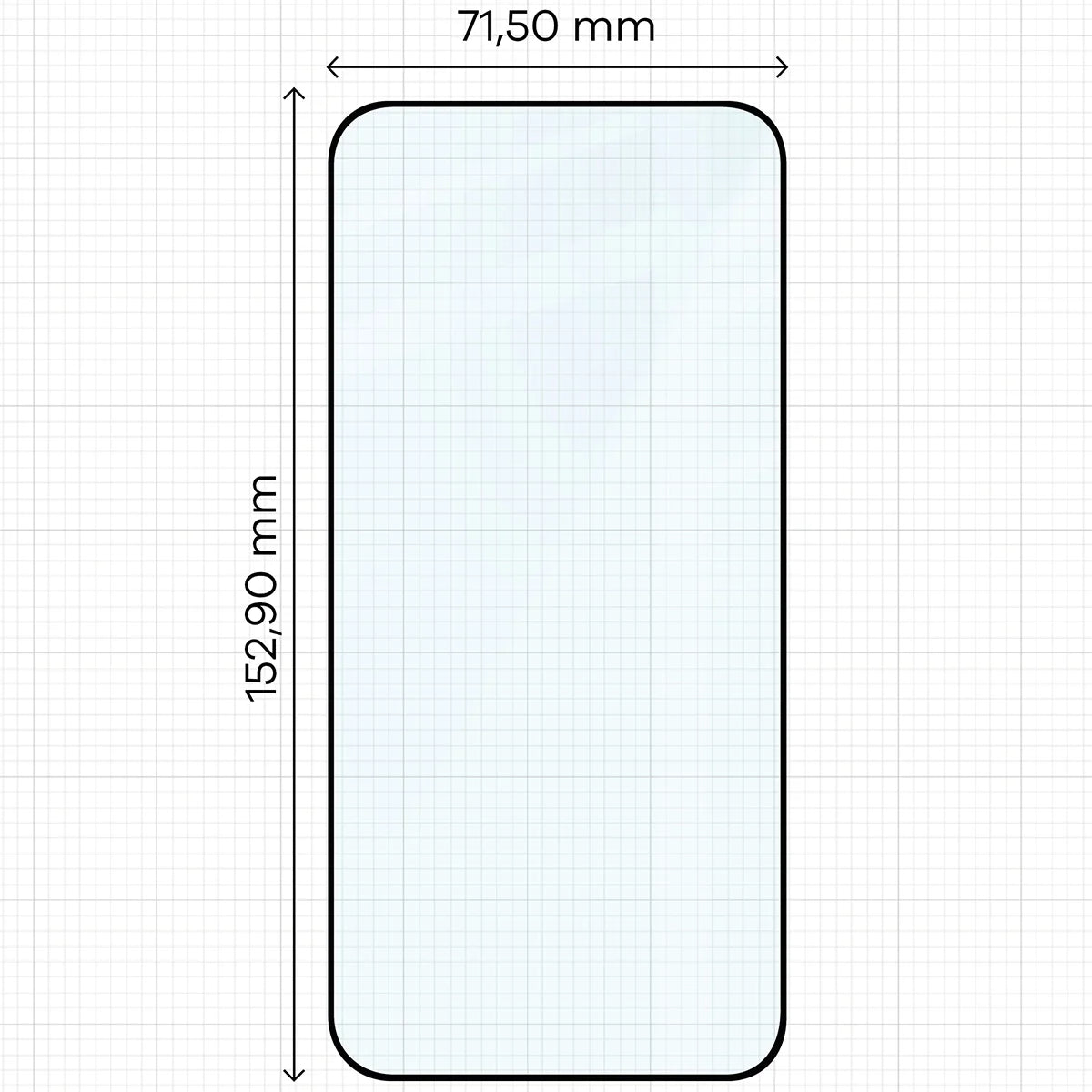 Gehärtetes Glas für Honor 400, Bizon Glass Edge Duo, Schwarzer Rahmen, 2 Stück