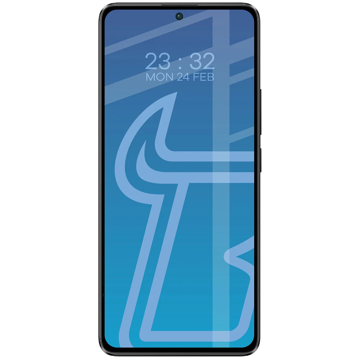 Gehärtetes Glas für Xiaomi POCO X6 / M6 Pro 4G / Redmi Note 13 5G / 13 Pro 4G/5G, Bizon Glass Edge Duo, Schwarzer Rahmen, 2 Stück