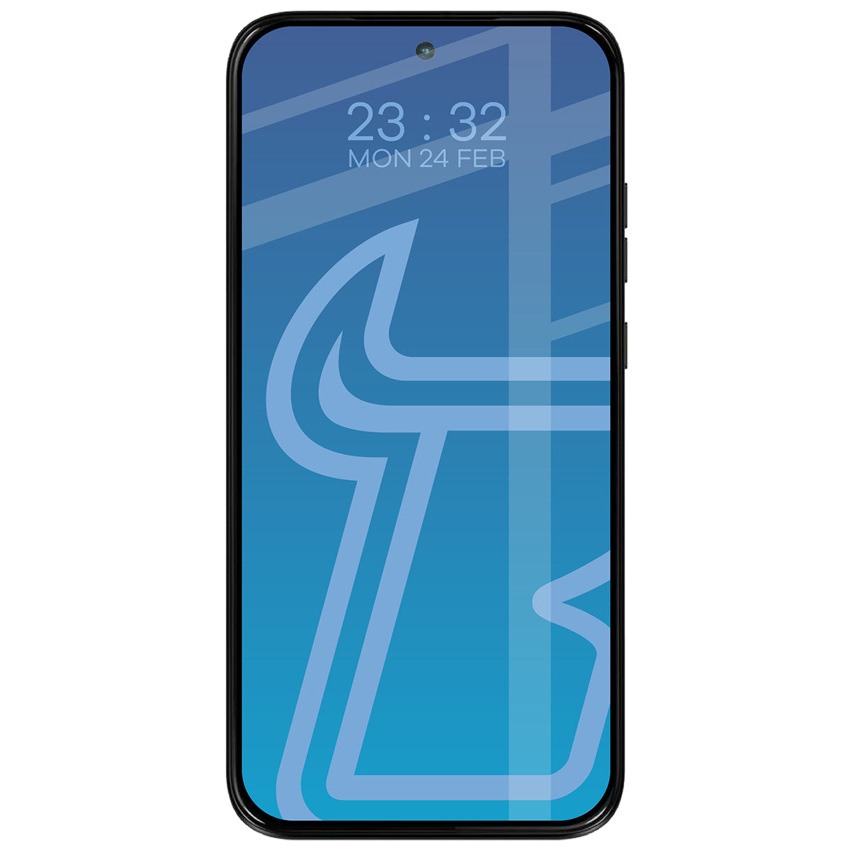 Gehärtetes Glas für Motorola Moto G67 5G / G77 5G / G87 5G, Bizon Glass Edge Duo, Schwarzer Rahmen, 2 Stück