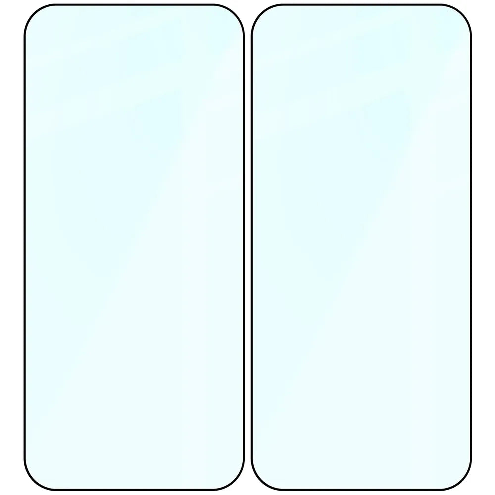 Gehärtetes Glas für OPPO Find X10 Pro Max, Bizon Glass Edge Duo, Schwarzer Rahmen, 2 Stück (4/4)