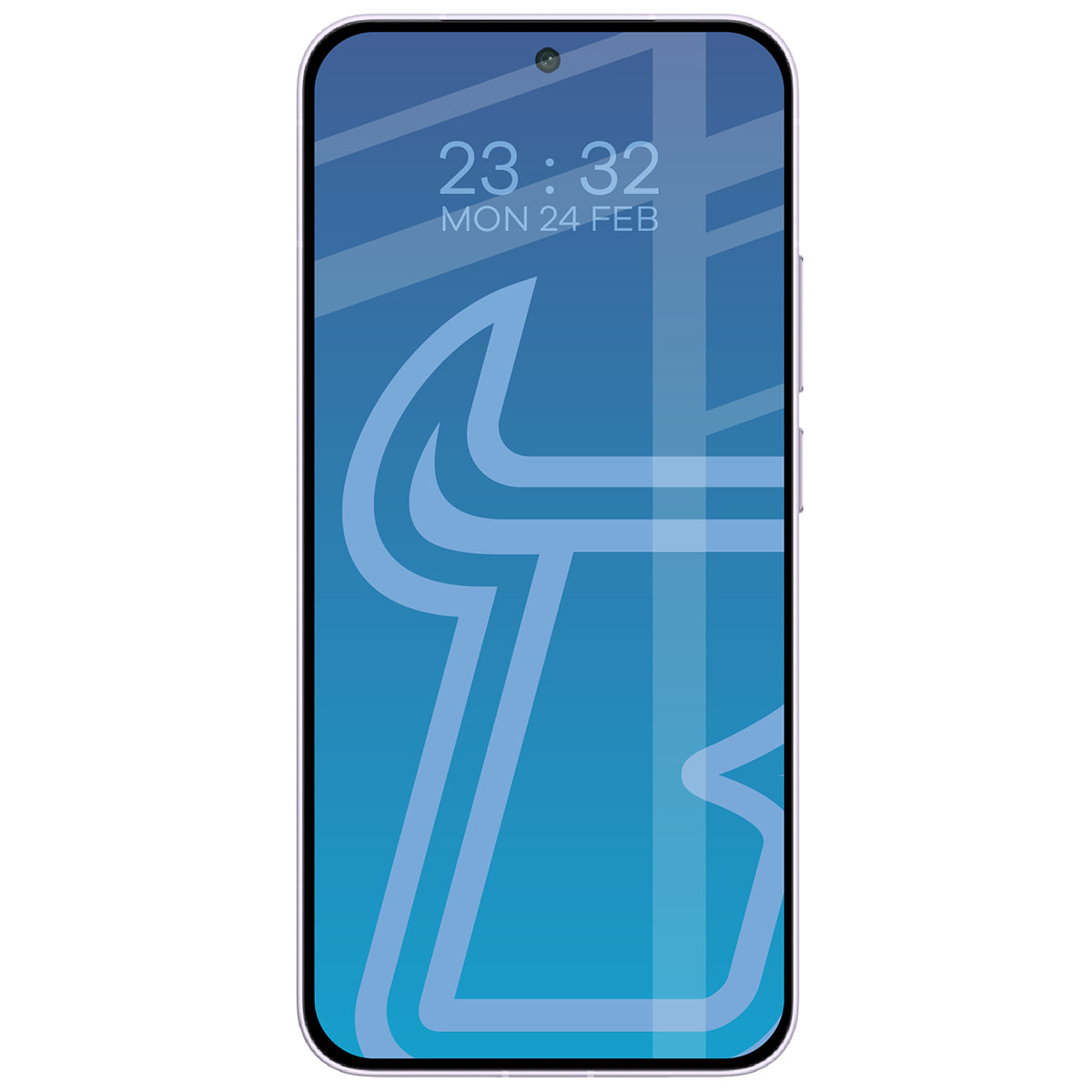 Gehärtetes Glas für Vivo X300 FE, Bizon Glass Edge Duo, Schwarzer Rahmen, 2 Stück