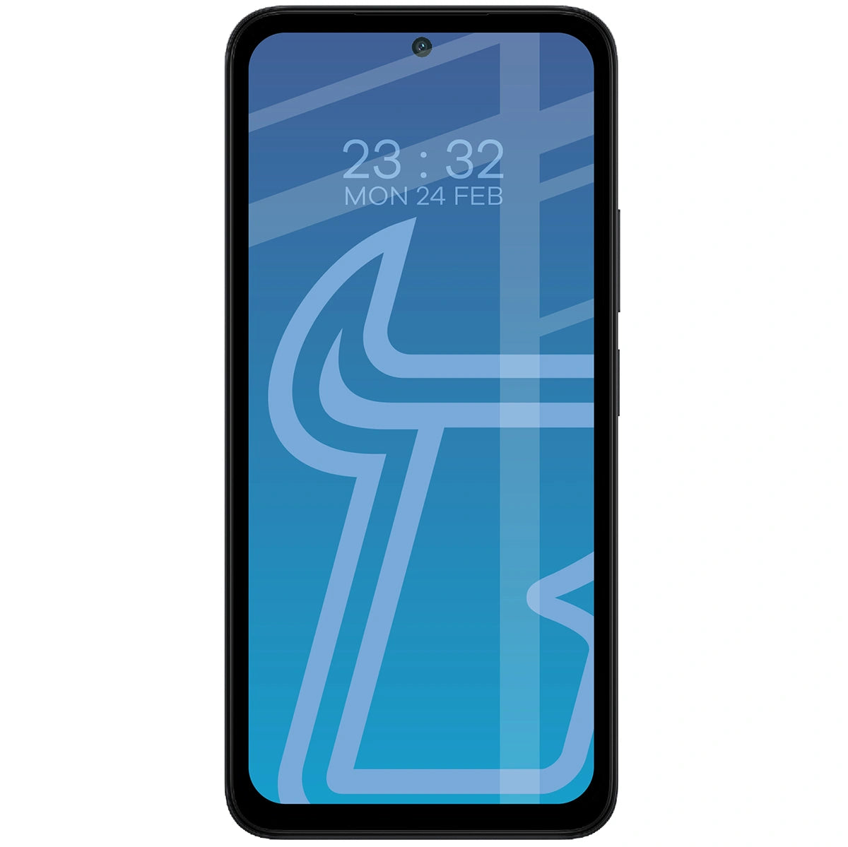 Gehärtetes Glas für Xiaomi Redmi 15 4G / 5G, Bizon Glass Edge Duo, Schwarzer Rahmen, 2 Stück