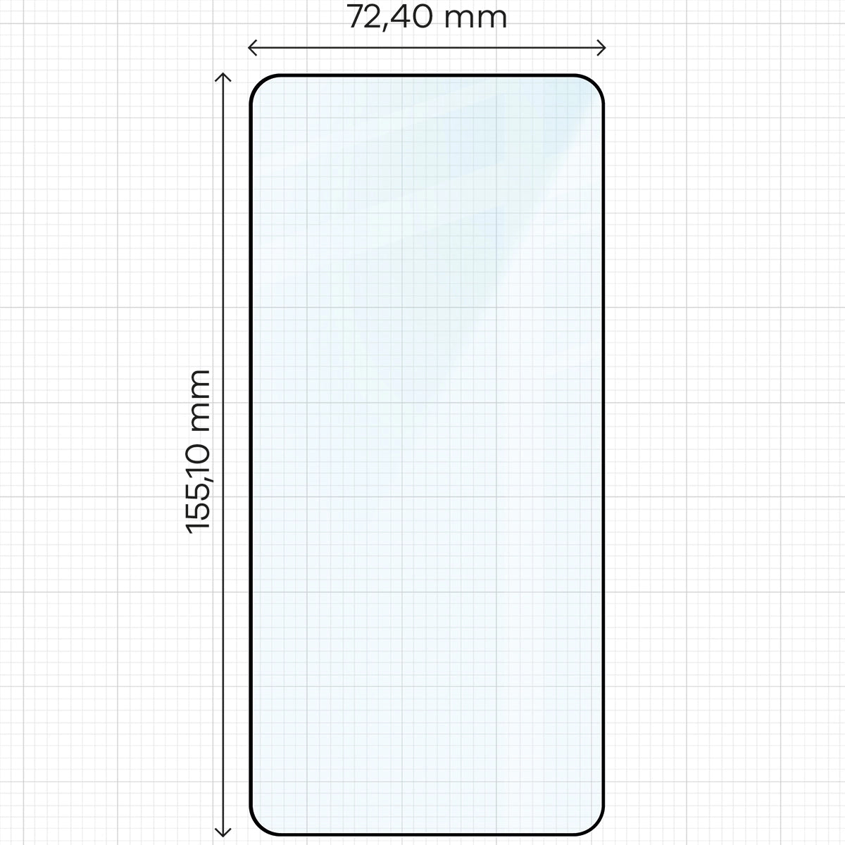 Gehärtetes Glas Bizon Glass Edge Pack - 2 Stück + Kameraschutz für Samsung Galaxy S25 Edge, Schwarz