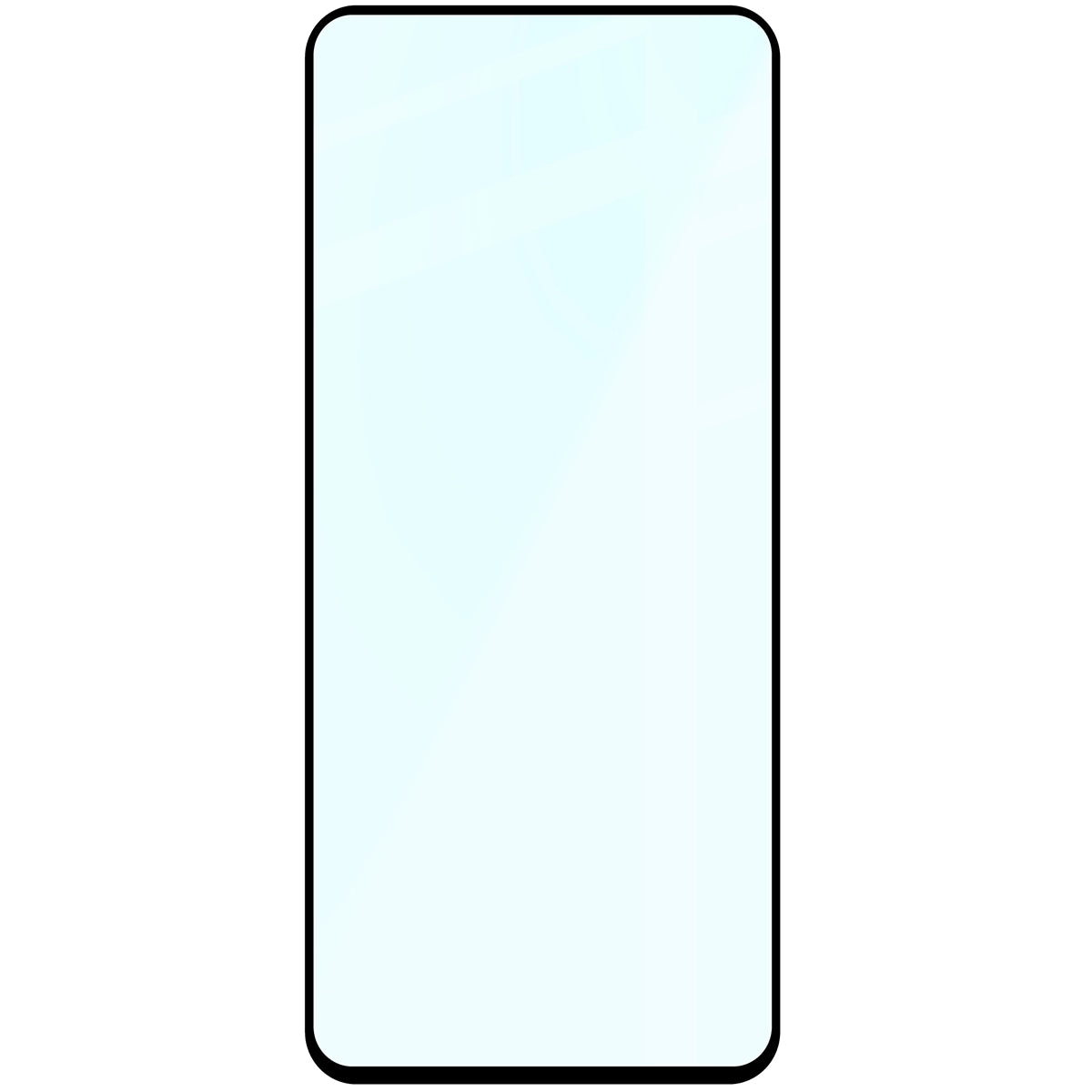 Gehärtetes Glas für OnePlus Nord 4, Bizon Glass Edge, schwarzer Rahmen