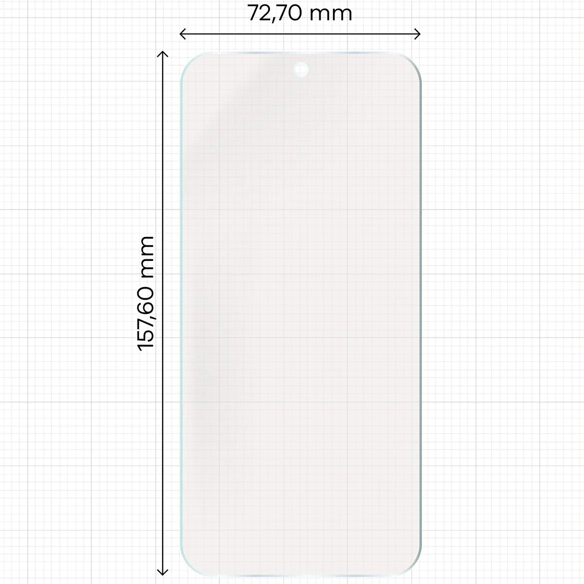 Matte Folie für OnePlus 15, Bizon Film Sun, 1 Stück