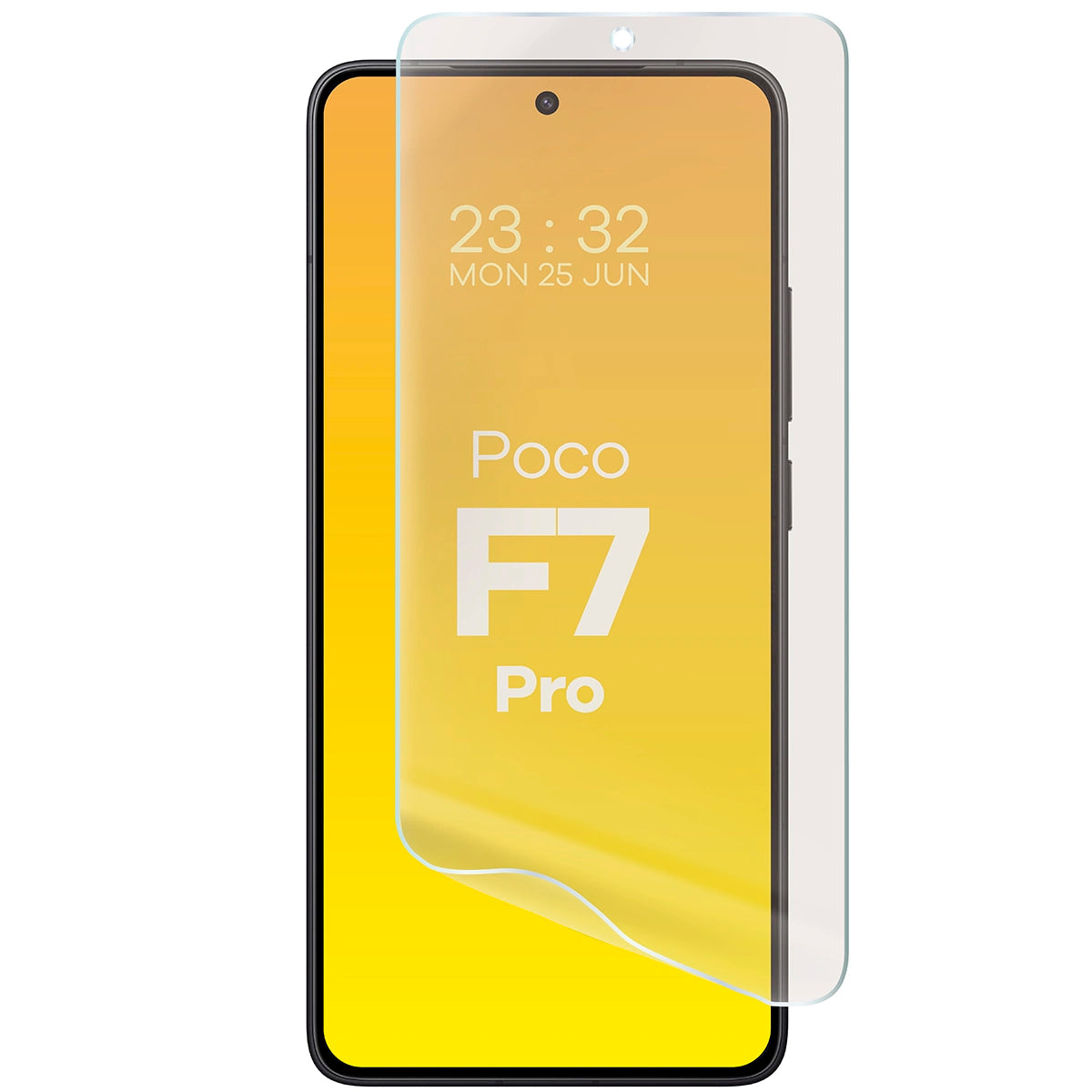 Matte Folie für Xiaomi POCO F7 Pro, Bizon Film Sun, 1 Stück