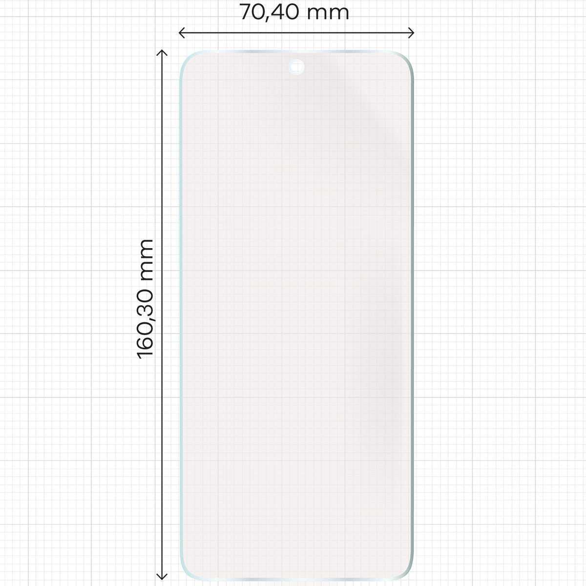 Matte Folie für Infinix Hot 50 Pro 4G, Bizon Film Sun Duo, 2 Stück