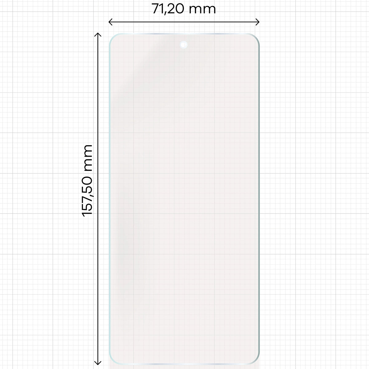 Matte Folie für Oppo Reno13 F, Bizon Film Sun Duo, 2 Stück