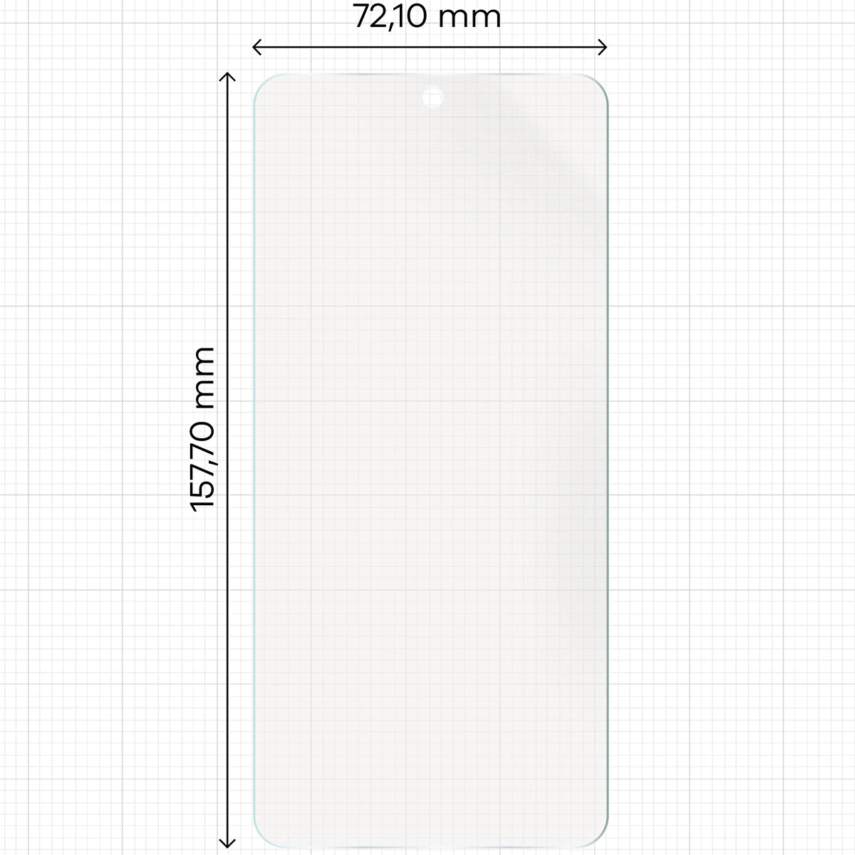 Matte Folie für Realme GT 7, Bizon Film Sun Duo, 2 Stück