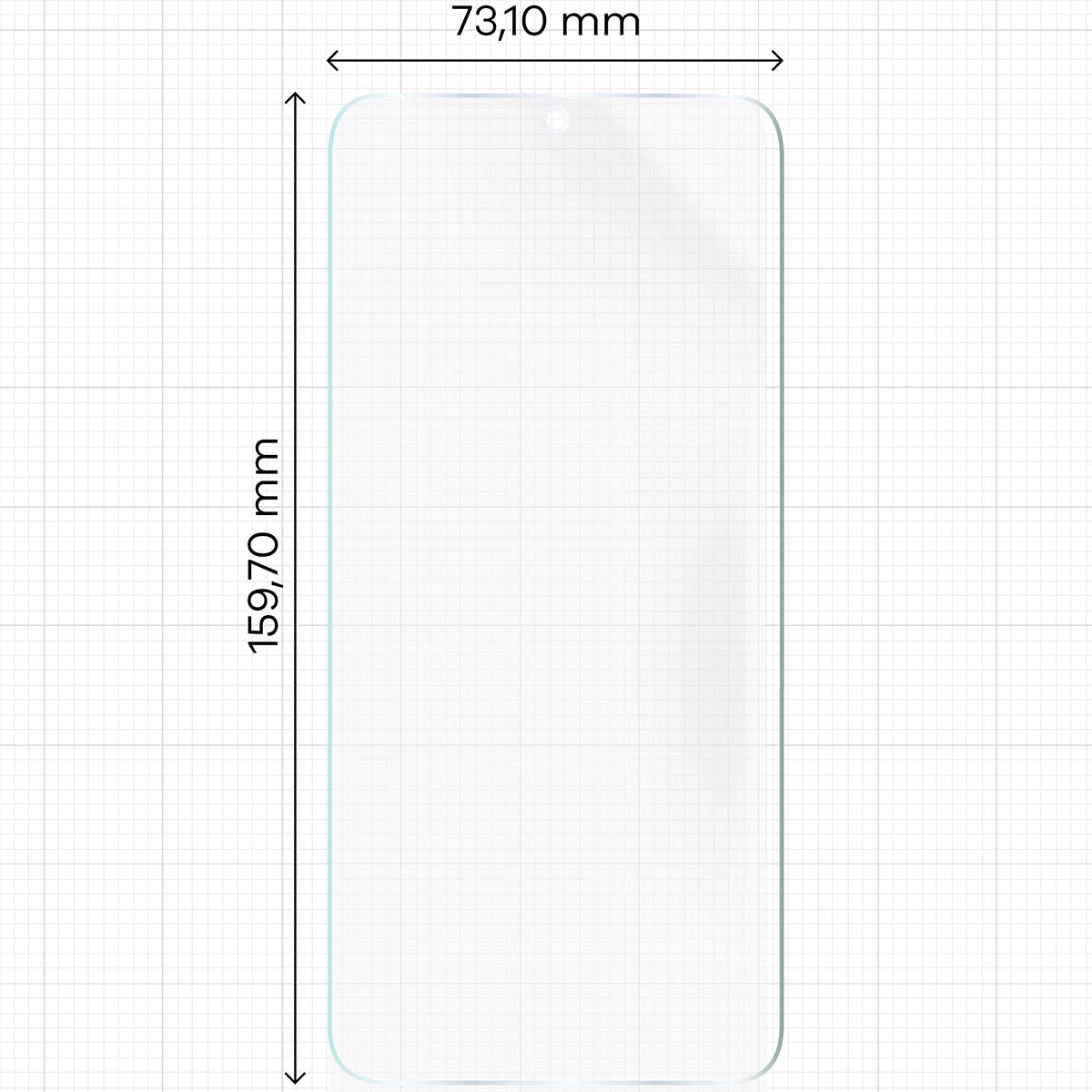 Matte Folie für Samsung Galaxy A26 5G, Bizon Film Sun Duo, 2 Stück