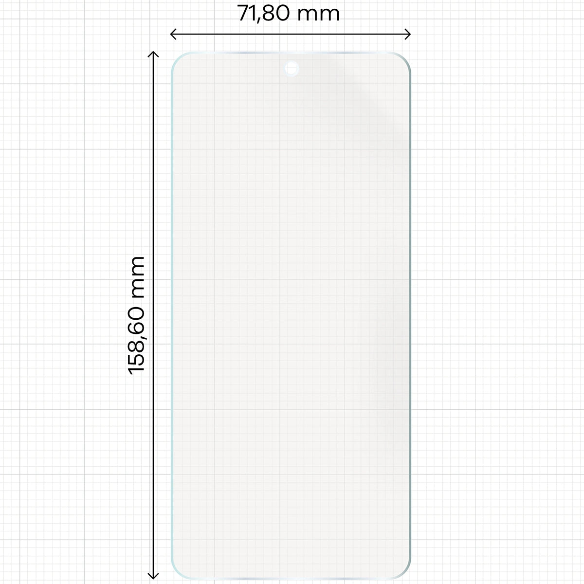 Matte Folie für Vivo V50 Lite 5G, Bizon Film Sun Duo, 2 Stück
