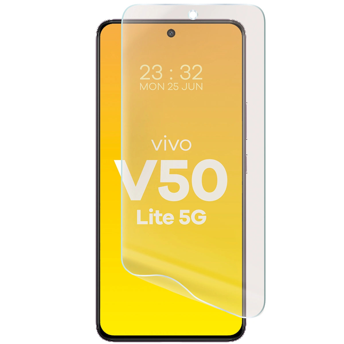 Matte Folie für Vivo V50 Lite 5G, Bizon Film Sun Duo, 2 Stück