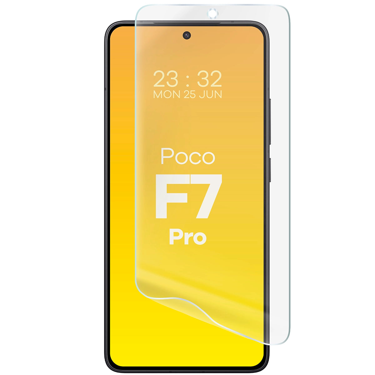 Matte Folie für Xiaomi Poco F7 Pro, Bizon Film Sun Duo, 2 Stück